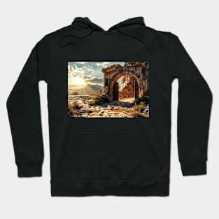 Castle Gate Ruins - Landscape Hoodie